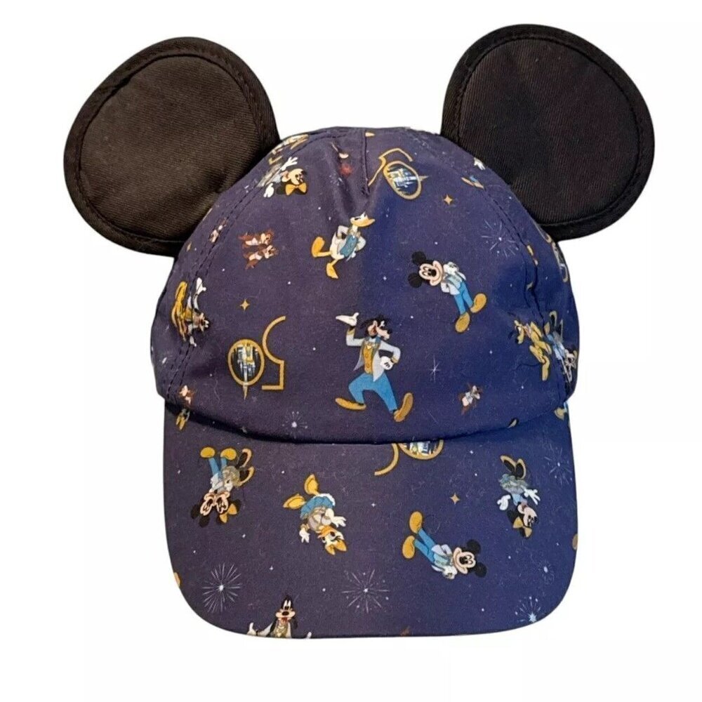 Walt Disney World 50th Anniversary Mickey Mouse & Friends Infant Hat Cap New